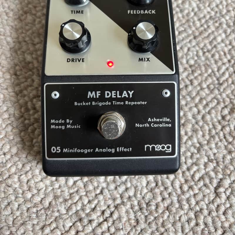 2010s Moog Minifooger MF Delay v2 Black