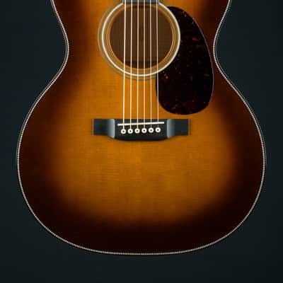 Martin GP Custom Flamed Maple and Sitka Spruce Full Body Ambertone Burst Grand Performance Used (2023) image 4