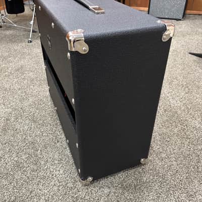 VBoutique USA V-Cab 1x12 (empty) 2024 - Rough Black Tolex/White Grill Cloth image 4