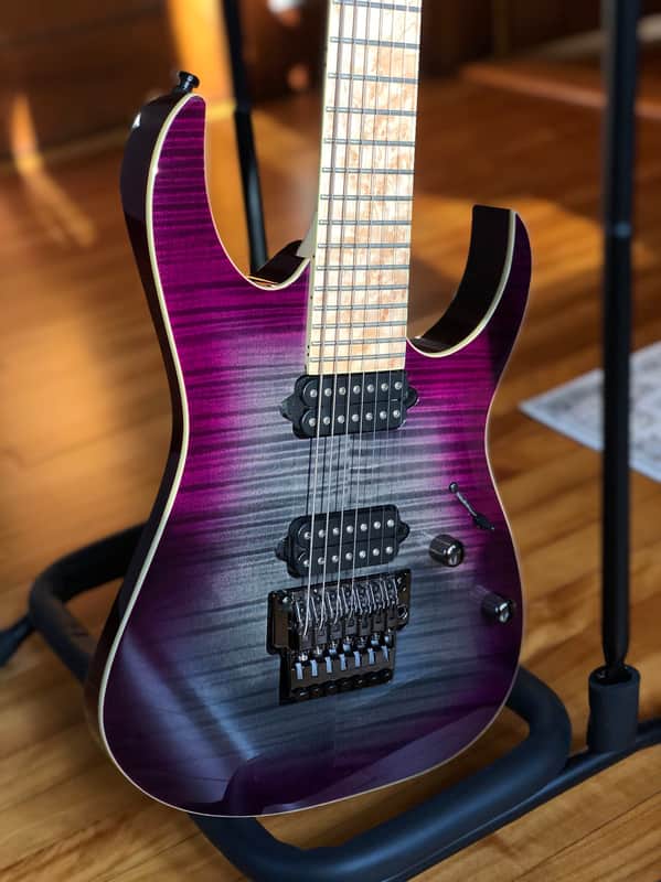 Ibanez RG752 Prestige Limited Run Purple Doomburst image 1