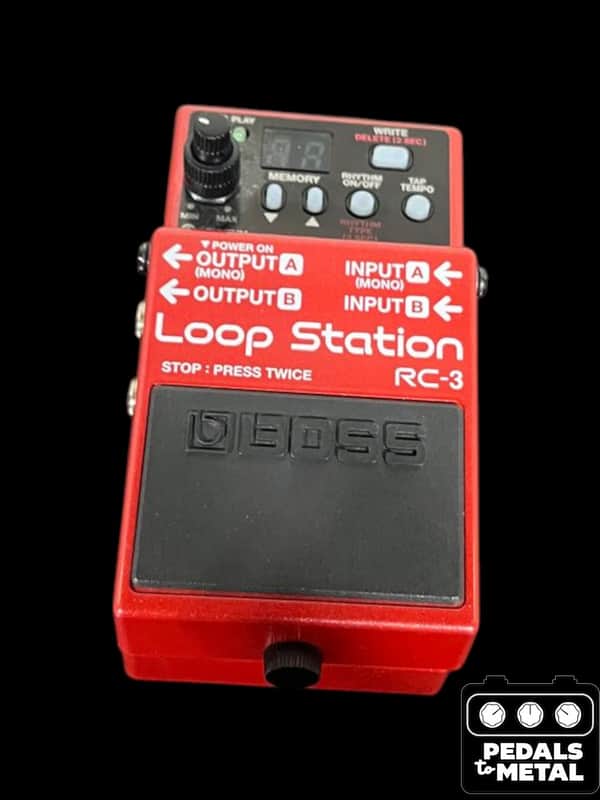 Boss RC-3 Loop Station 2011 - Present - Red - X17347 | Reverb