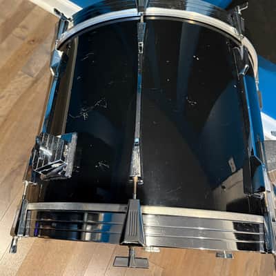Tama Rockstar DX Bass Drum 22" x 16" Japan Black Remo Aquarian Free Shipping image 10