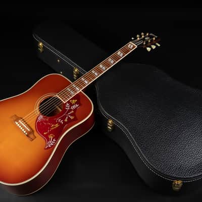 2008 Gibson Custom Shop Hummingbird TV True Vintage - Heritage Cherry Sunburst VOS | USA All Solid Square Shoulder 1960 Reissue Dreadnought Acoustic Guitar Limited Edition 1 of 167 Madagascar Rosewood | CoA OHSC image 23