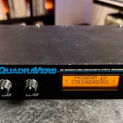 Alesis QuadraVerb PLUS Ver 2.03 Vintage Digital Effects Processor Shoegaze Reverb My Bloody Valentine image 6