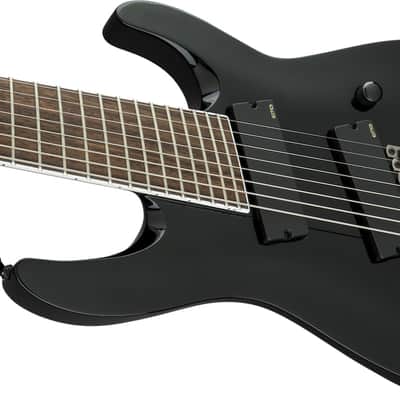 Jackson X Series Soloist Arch Top SLAT8 MS Electric Guitar. Laurel FB, Multi-Scale, Gloss Black image 16