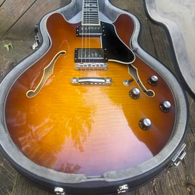 Eastman T486-GB Thinline Archtop Stop-Bar 2023 - Present - Goldburst image 7