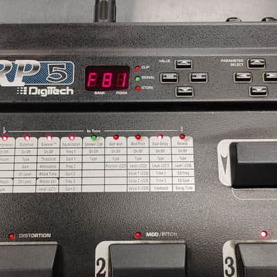 DigiTech RP 5 Multi-Effects Processor 1990's - Black image 4