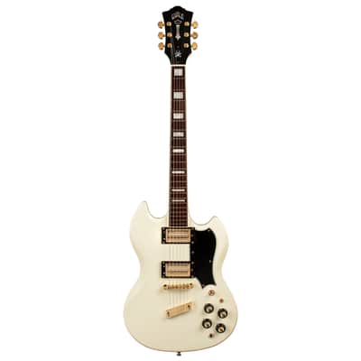 Guild Polara Kim Thayil Signature Vintage White image 1
