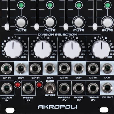 NEW Frequency Central Akropoli (Generative CV Sequencer & 4 Channel Clock Divider) for Eurorack Modular image 2