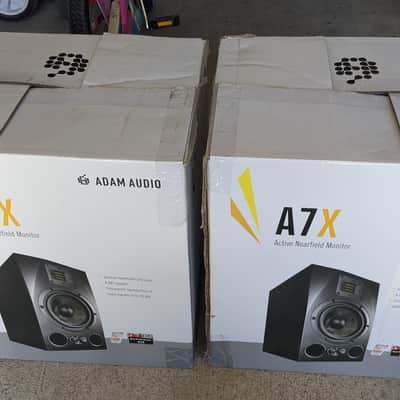 ADAM Audio A7X Active Nearfield Monitors (Pair) 2010s - Black image 2
