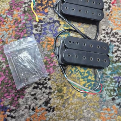 DiMarzio DP158BG/DP159BG Evolution F-Spaced Humbucker Pickup Set 2010s - Green image 1