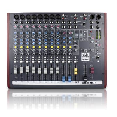 Allen & Heath ZED-60-14FX | 14-Channel Mixer with 60mm Faders. New with Full Warranty! image 4