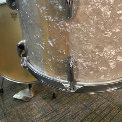 Yamaha Al Foster Hip Gig Sr Nesting Drum Kit- White Marine Pearl image 10