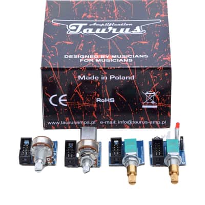 Taurus TM2 Integral Stacked MID-set / OnBoard Modular Bass Preamp image 1