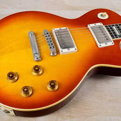 Orville by Gibson LPS Les Paul Standard 1989 Cherry Sunburst Lacquer Finish USA PUs w/ Bag image 6