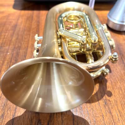 Carol Brass Pocket Trumpet CPT-3000-SLB image 3