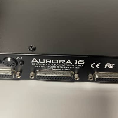 Lynx Aurora 16 Channel Mastering AD/DA Converter with LT-TB Thunderbolt Card w/ breakout cables image 9