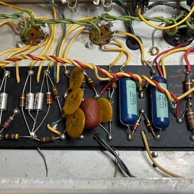 1968 Fender Princeton Reverb "Silverface Drip Edge" -  Blackline - AA764 Circuit image 19