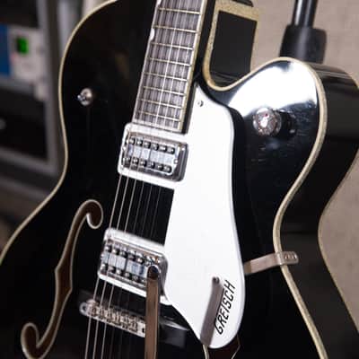 Gretsch G6136SLBP Brian Setzer Signature Black Phoenix Black  owned by Chris Shiflett image 4
