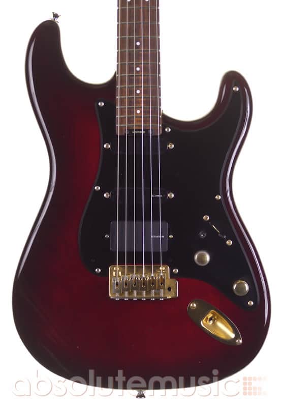 Levinson Blade RH-2 Electric Guitar, Made in Japan, See-Thru Red