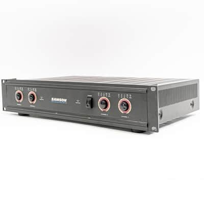 Samson Servo 4060 Quad 4-Channel Power Amplifier Rack Amp 60W x4 image 3