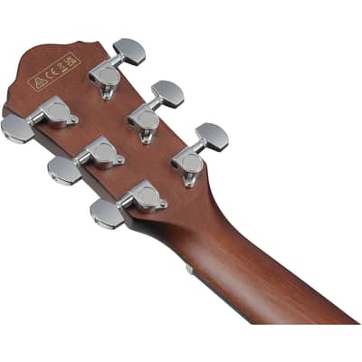 Ibanez AEWC16QA Auditorium Acoustic-Electric Guitar Transparent Black Sunburst image 10
