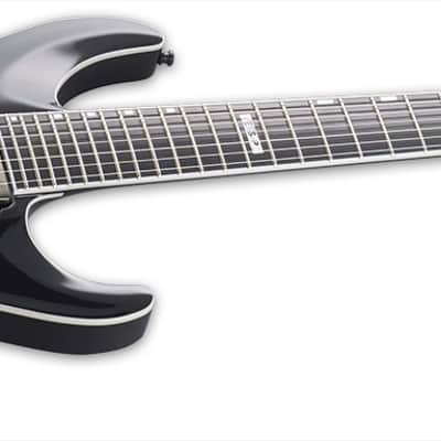 ESP E-II Horizon NT-7 Evertune Black BLK 7-String Electric Guitar + Hardshell Case HOR NT 7 - Brand New image 3