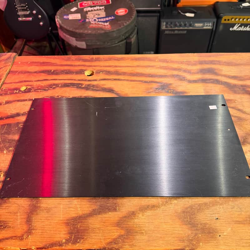 Unknown Professional Audio or Server 19" Equipment Rack Blank Metal Panel