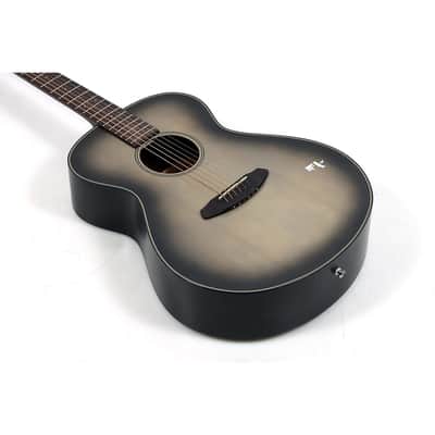 Breedlove Discovery S Concert Satin European Spruce-African Mahogany HB Acoustic Guitar Regular Ghost Burst image 3