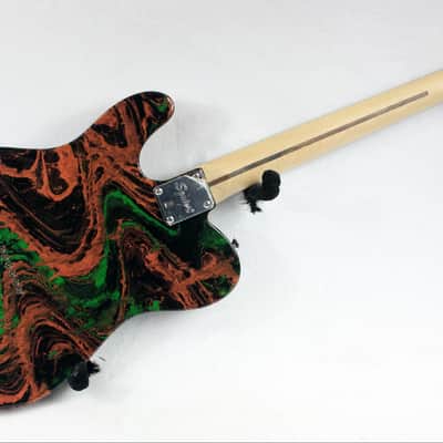 Custom Swirl Painted and Upgraded Fender Squier Telecaster With Matching Pickguard image 21
