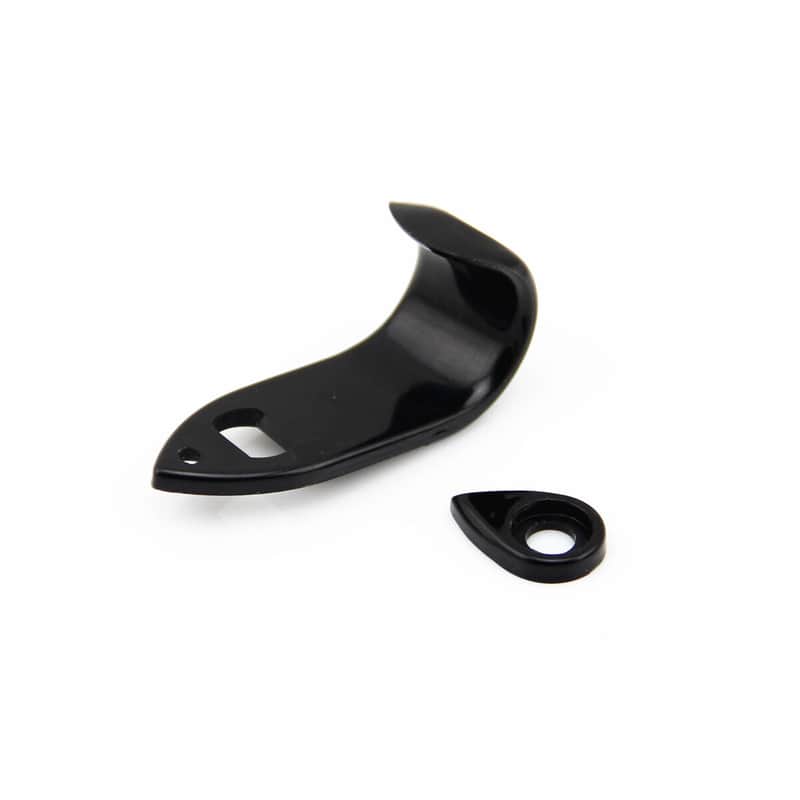 10Pcs Plastic Woodwind Musical Accessories Saxophone Thumb Rest Cushion Black image 1