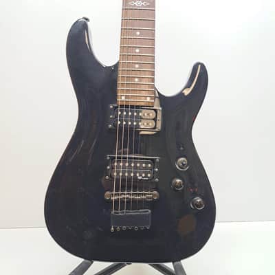Schecter SGR C-7 7-Strings Electric Guitar (China) 2000's - black image 1
