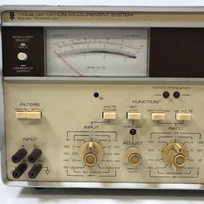 Sound Technology 1700B audio distortion analyzer image 2
