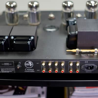 Rogue Audio Cronus Magnum II 100 Watt Per Channel Tube Integrated Amplifier - DEMO - Black image 7