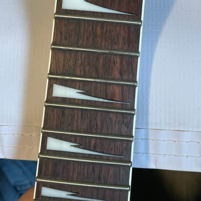 2000's Indonesian Ibanez RGR320EX Red Arctic Frost Wizard II 24 Fret Guitar Neck Floyd Ready (Locking Nut Cracks) image 14