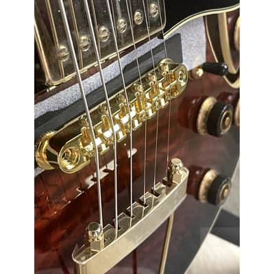 Ibanez AG95QA-DBS Artcore Expressionist Present - Dark Brown Sunburst image 9
