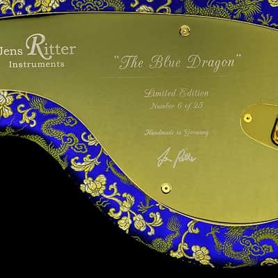 Ritter Princess Isabella Blue Dragon #6 of 25 Fabric Guitar image 19