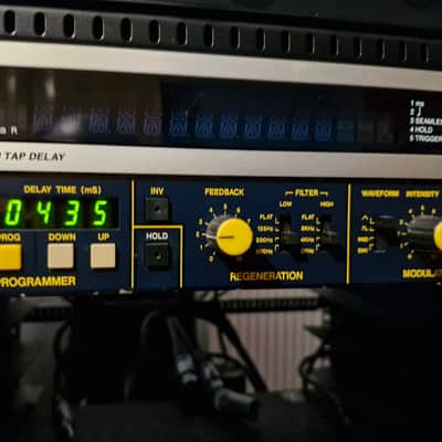 Korg SDD-3000 Digital Delay 1980s - Black image 3