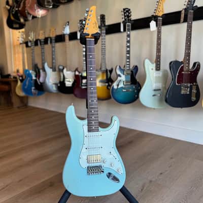 Suhr Classic Antique HSS - Sonic Blue UPGRADES image 1