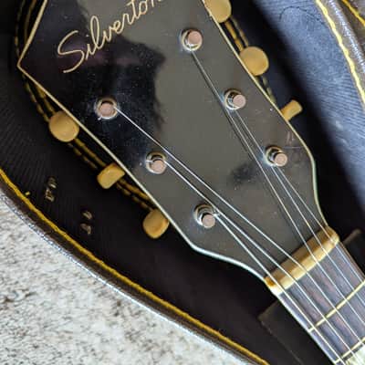 Silvertone 1382L (Kay K161 Thin Twin/Jimmy Reed) 1957 - Sunburst image 6