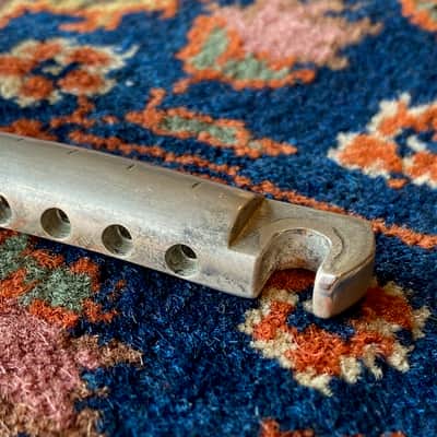 1968 1969 Gibson Les Paul Stoptail Tailpiece Aluminum lightweight image 4