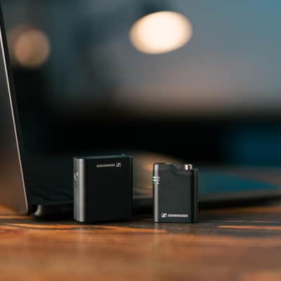 Sennheiser Pro Audio Profile Wireless 1-Channel All-in-One 2.4 GHz Clip-On & Handheld Microphone System | Includes Receiver, Clip-On Microphone Transmitter, Mounting Accessories, and Carrying Pouch image 5