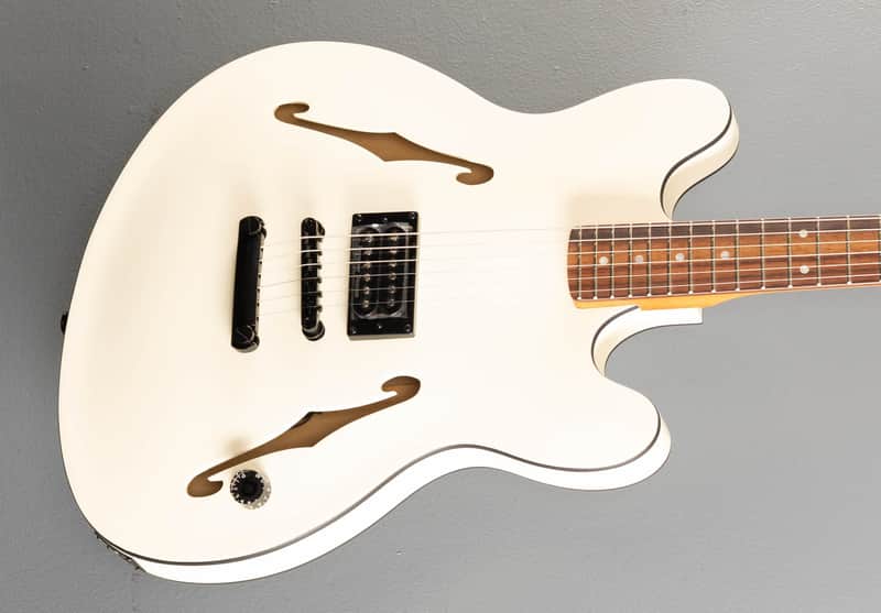 Fender Tom DeLonge Starcaster - Satin Olympic White image 1