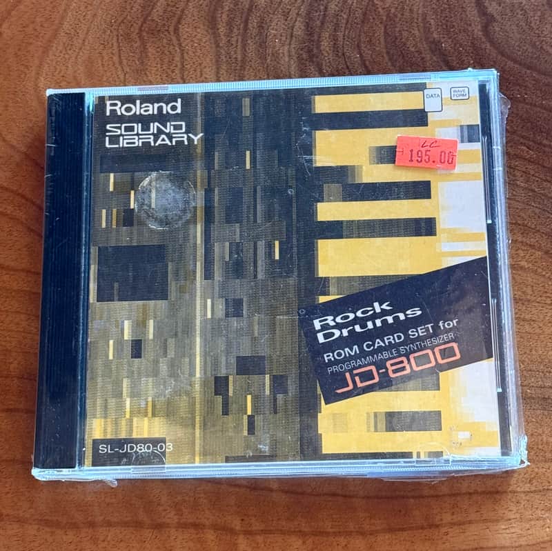Roland JD-800 or JD-990 sound card SL-JD80-03 Rock Drums 1991-1996 image 1