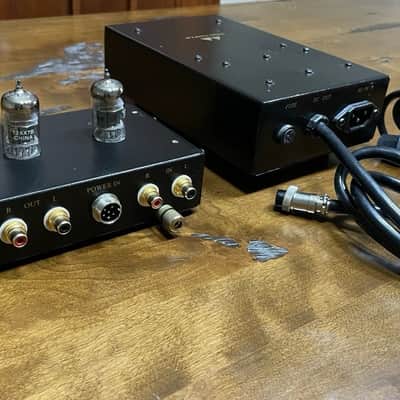 Antique Sound Lab Mini 2DT Phono (12AX7)Tube Preamplifier separate power supply image 8