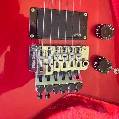 Kramer Focus 4000 1980’s - Candy Apple Red - EMG 81/85 image 6