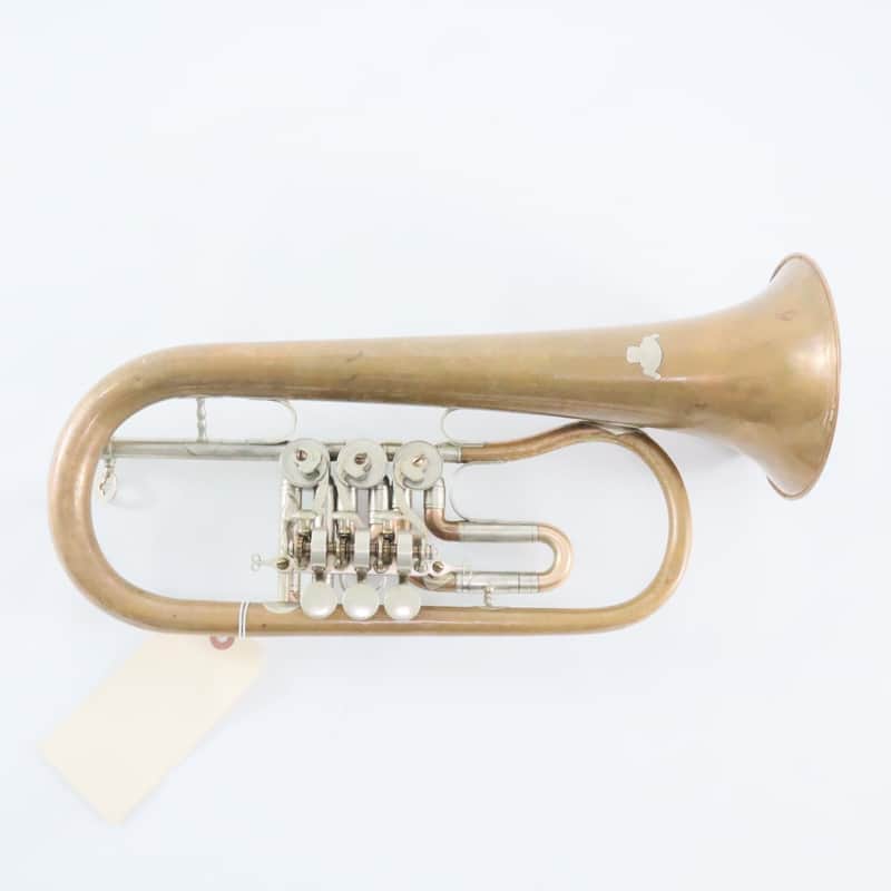 V.F. Cerveny Rotary Valve Flugelhorn SN 43037 EXCELLENT image 1