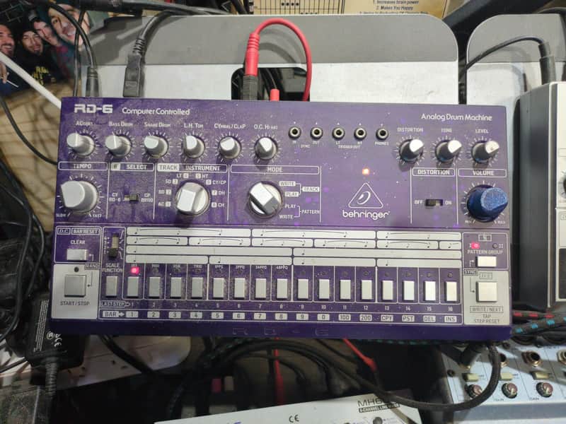 Behringer RD6 2024 - Translucent Purple image 1