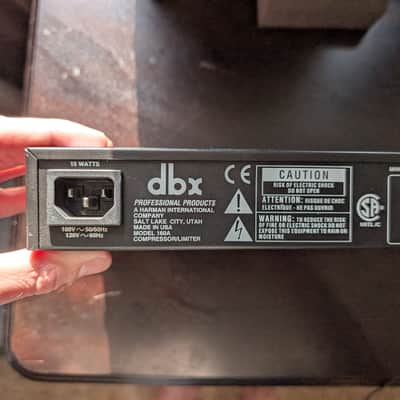 dbx 160A Compressor Limiter 2000s - Black image 7