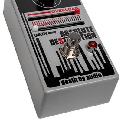 New Death By Audio Absolute Destruction Guitar Effects Pedal w/ Cables! image 2